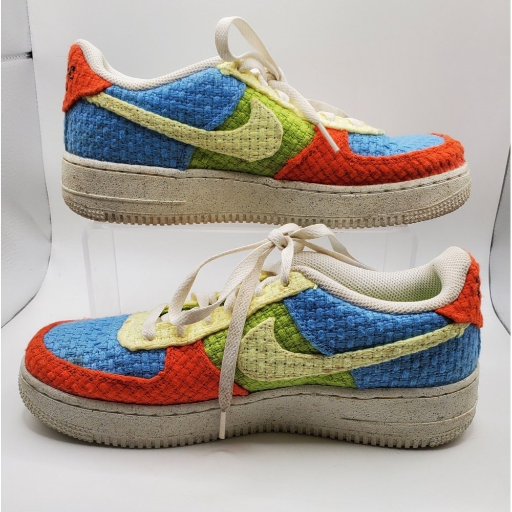 Nike Air Force 1 Low LV8 Next Nature Hemp Multi-Color GS 7Y DV2192-400
